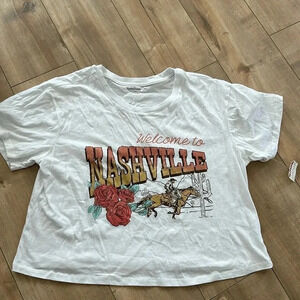 4/$25 NWT Nashville Cotton Tee Tshirt Sz L